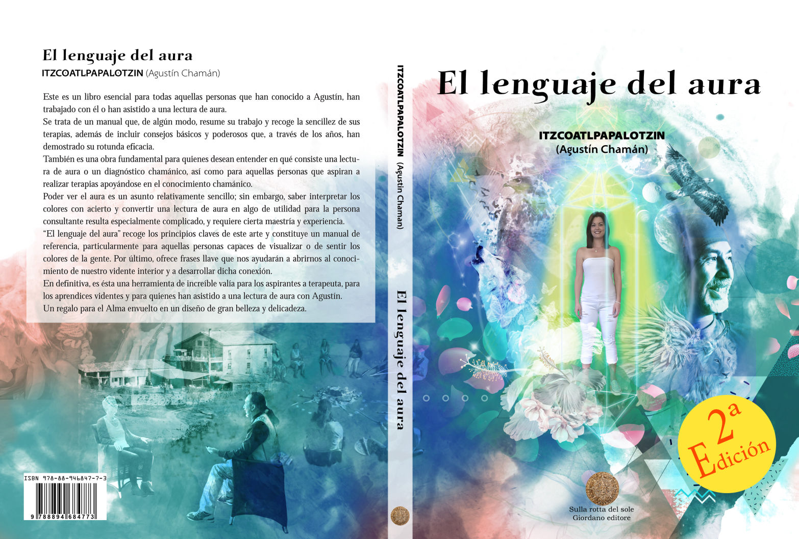 Cubierta El lenguaje del aura